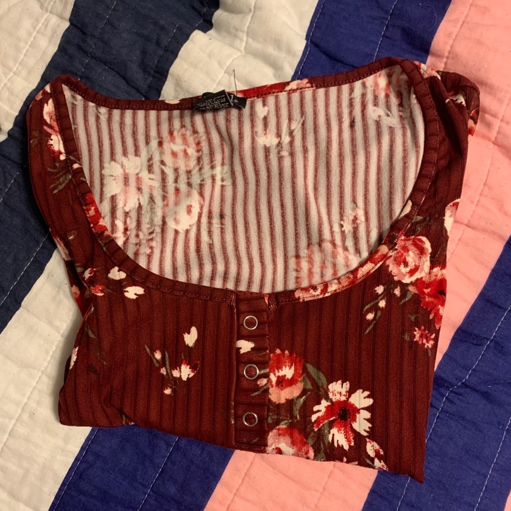 Floral Crop Top
